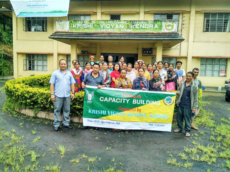 KVK Kohima conducts capacity building training for farmers
